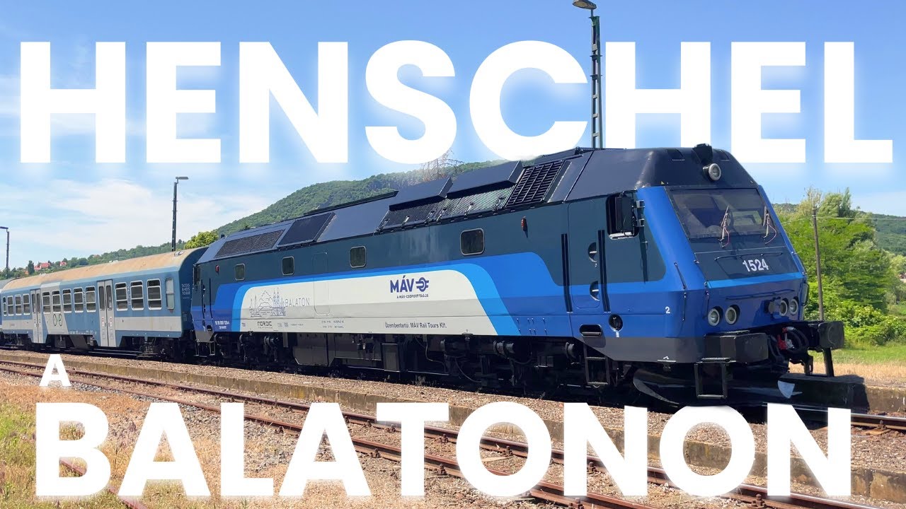 Autóval a Henschel nyomában | Párhuzamos menet | Henschel mozdonyok a Balaton északi partján