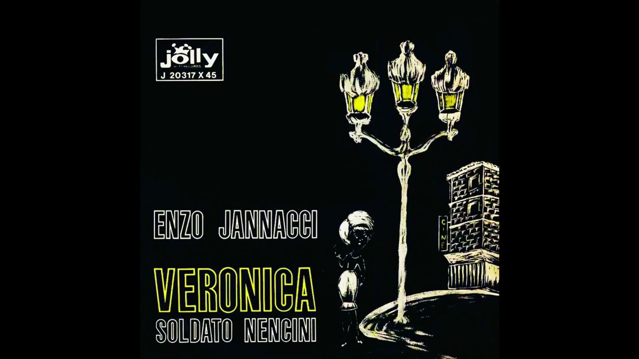 Enzo Jannacci - Veronica (RARA versione in studio - 45 giri)