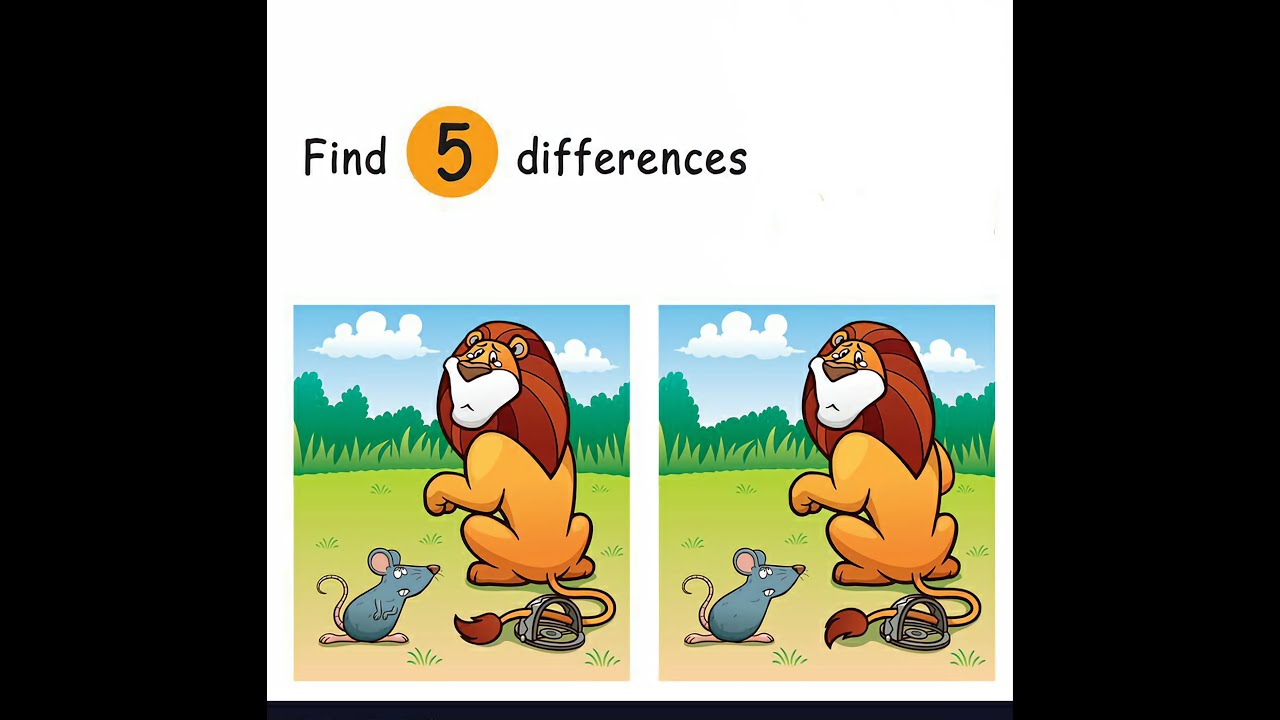 Spot the Differences , Brain Games - Video#1402  #FindTheDifference #SpotTheDifference