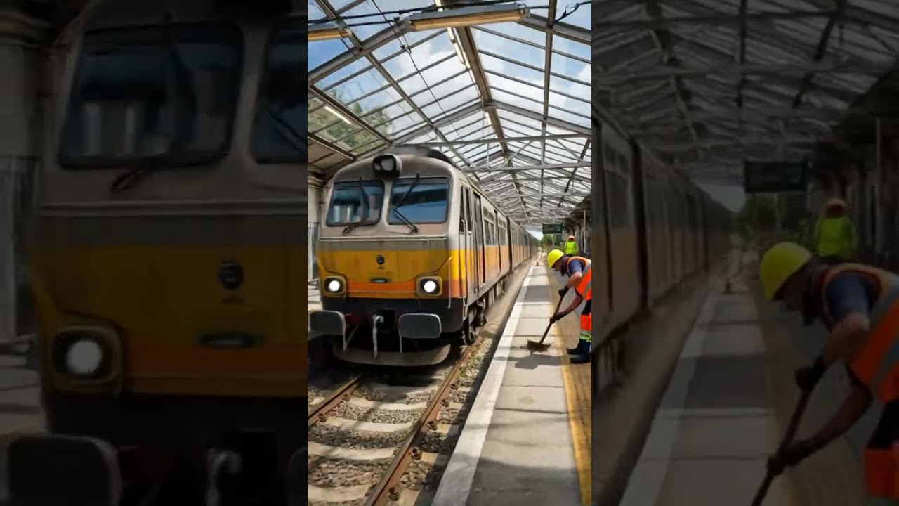 Abandoned Railway Station Transformed Into Modern Hub 🚉🔥 | Before & After