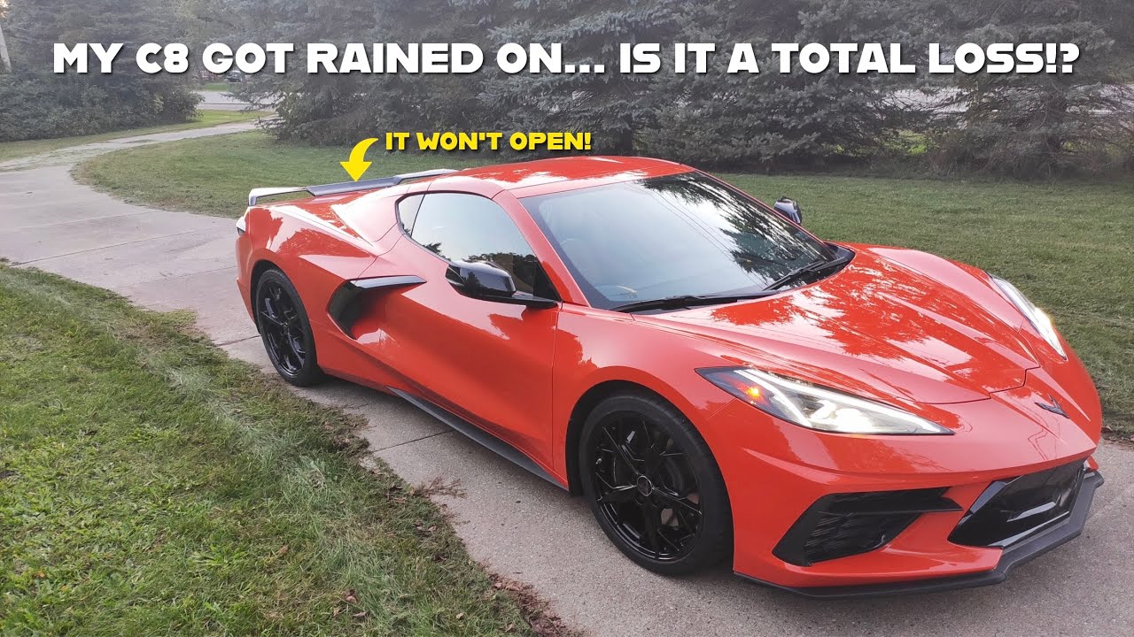 На мой Corvette C8 попал дождь! Можно ли починить механизм открывания багажника, или это полная п...