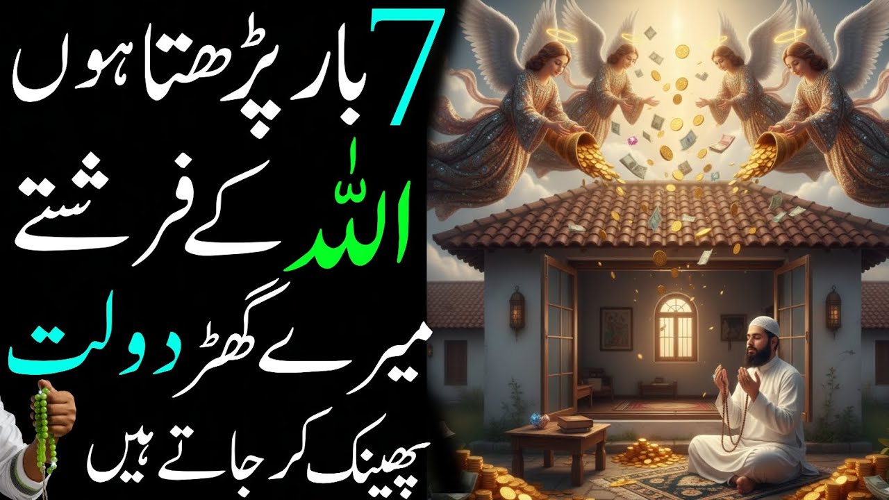 7 Bar Perhta Hun Allah Ke Farishte Khazane Late hein