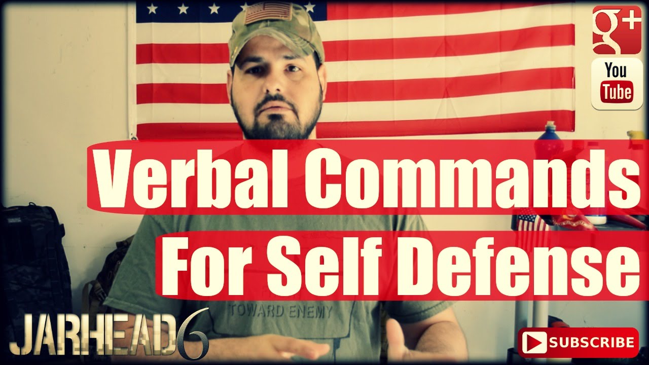 Verbal Commands For Self Defense