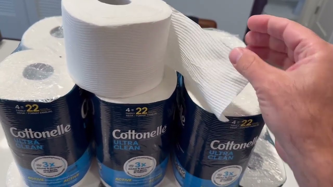 Cottonelle Ultra Clean Toilet Paper with Active CleaningRipples Texture, Strong Bath Tissue Review