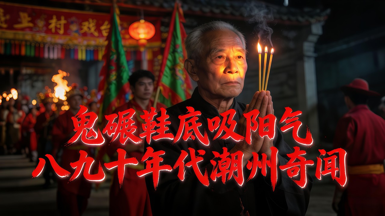 专偷男人旧鞋的阴魂， 石磨碾鞋吸阳气，八九十年代潮州乡村灵异奇闻！「詭語怪談 丶灵异故事」#鬼故事 #灵异故事 #恐怖故事