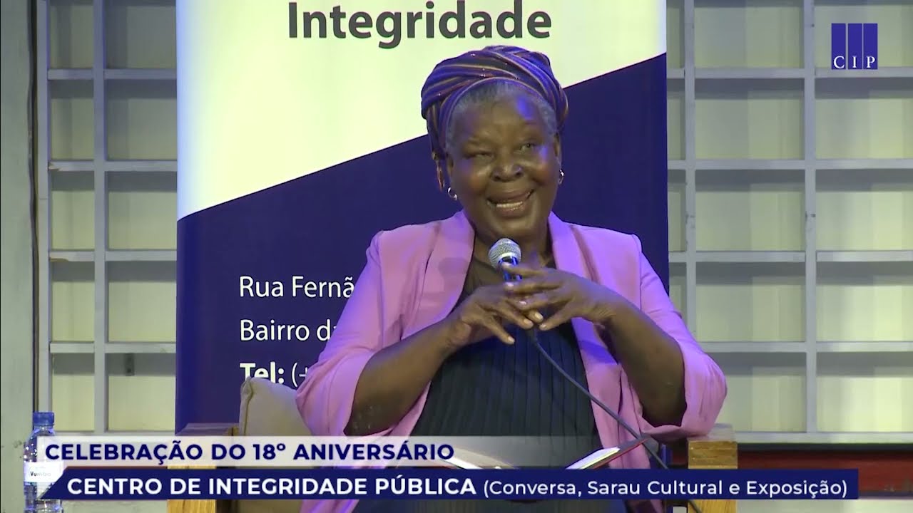 Intervenção da Escritora Paulina Chiziane - CIP 18 ANOS