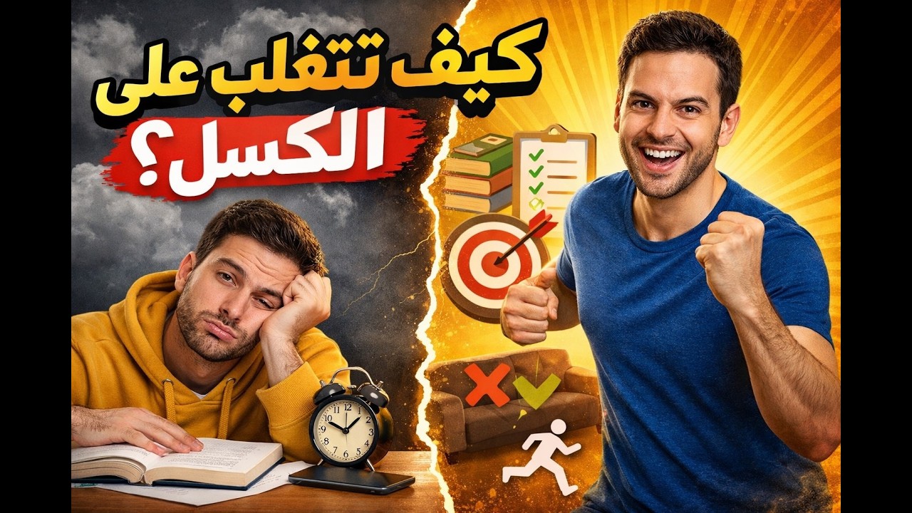 كيف تتغلب على الكسل؟