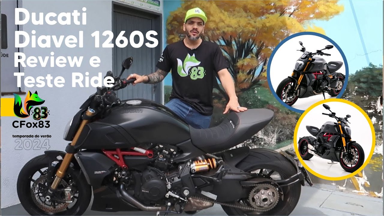 DUCATI DIAVEL 1260S - Review e teste Ride completo