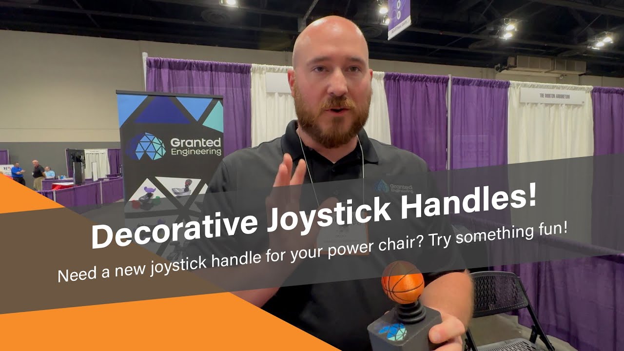 Decorative Joystick for Your Power Chair at Abilities Expo Chicago