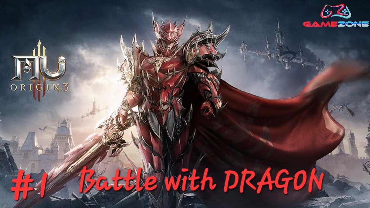 Fight with Dragon | MU | Origin 3 | Fingerfun Gameplay | @Game_ZOne_Hitesh_Official