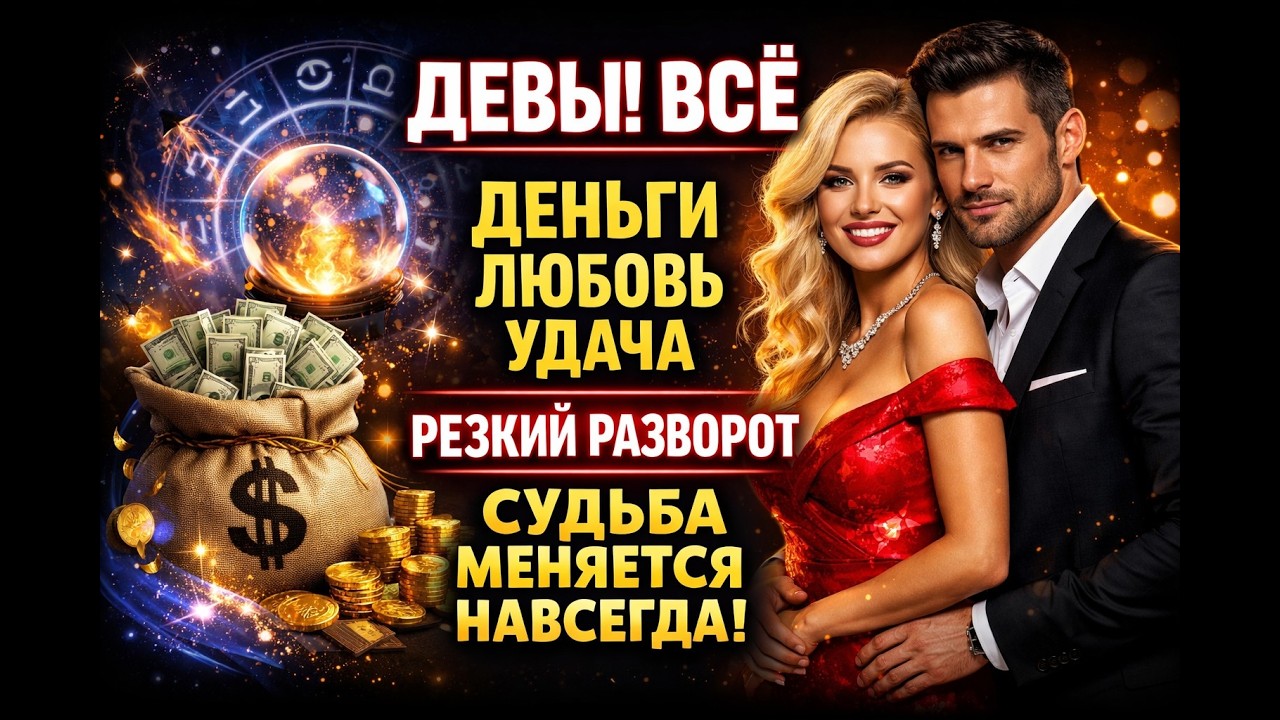 ДЕВА ЭТО СУПЕР ПРОГНОЗ ЗА ВСЮ ЖИЗНЬ👌Солнце СДЕЛАЕТ ВАШУ ЖИЗНЬ СЧАСТЛИВОЙ БОГАТОЙ