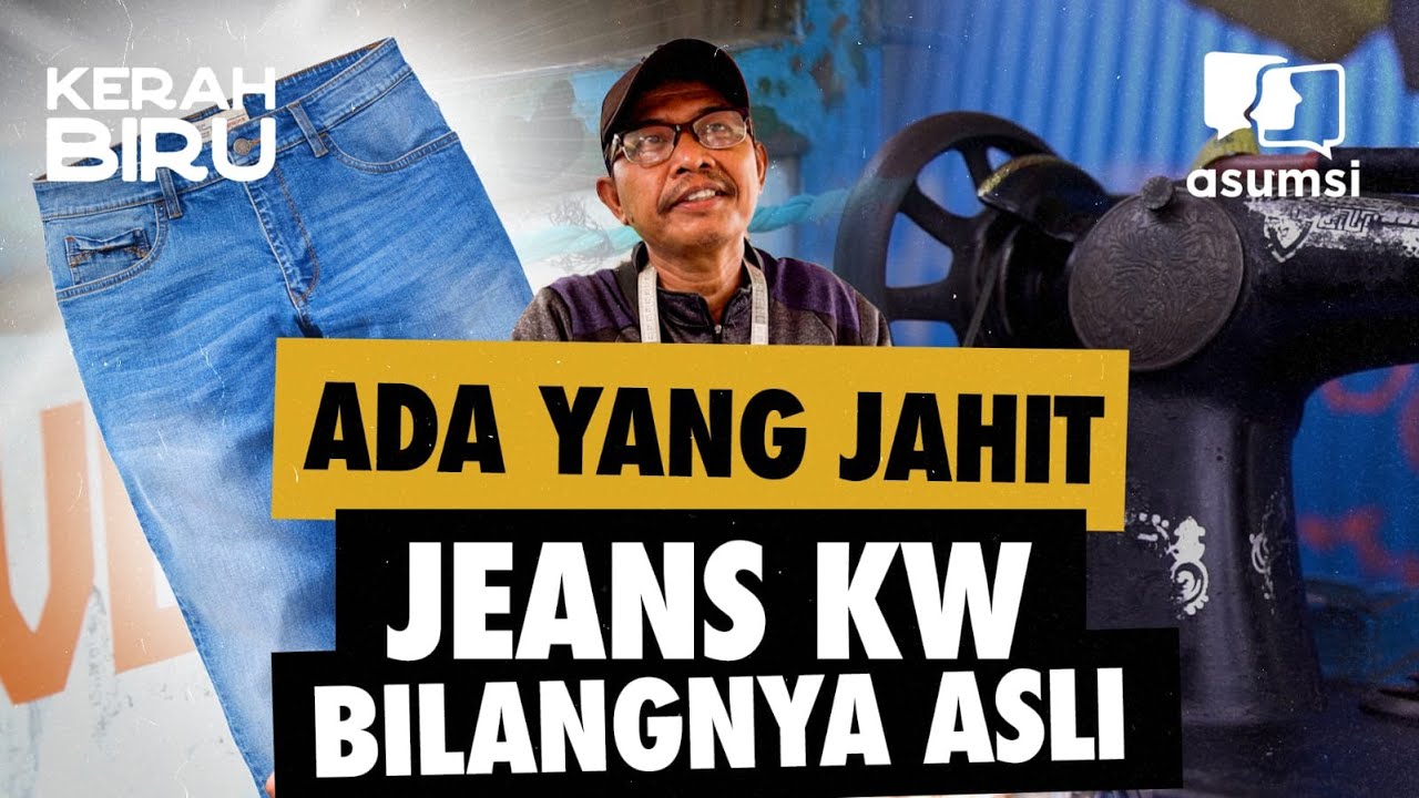 Kerah Biru: Surganya Penjahit Yang Menggunakan Sepeda di Lenteng Agung