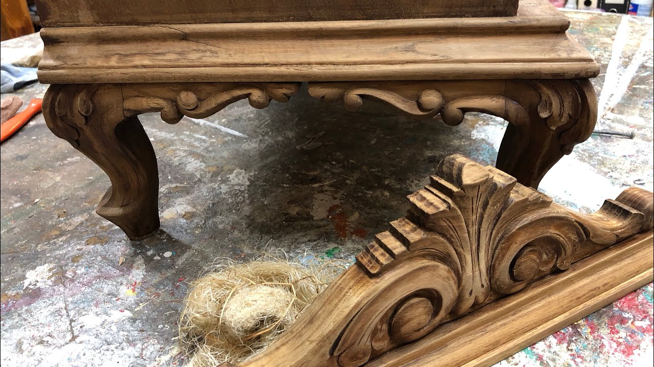 Retirar barnices viejos//Parte final #restauracion #barniz #handicraft