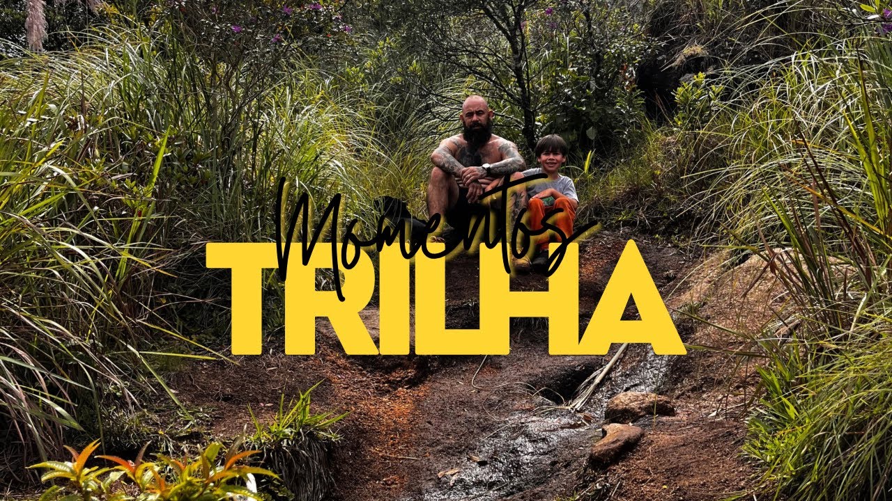 Um compilado de trilha com as crianças 