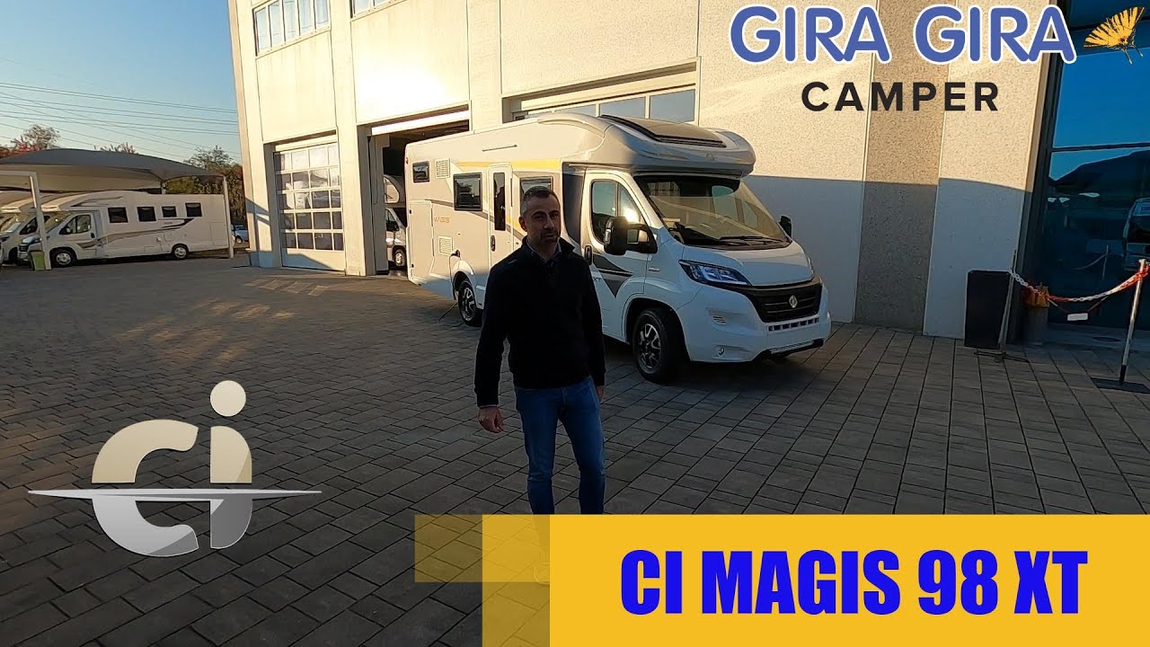 Camper Semintegrale con basculante  CI magis 98 xt garage maxi dinette stagione 2022 camper top