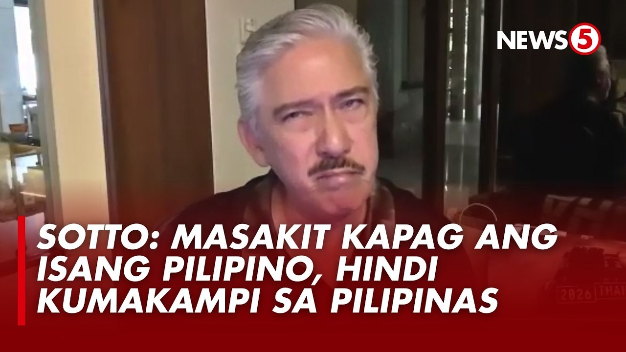 SP Sotto, 'nasasaktan' sa posisyon ng ilang senador sa isyu ng WPS