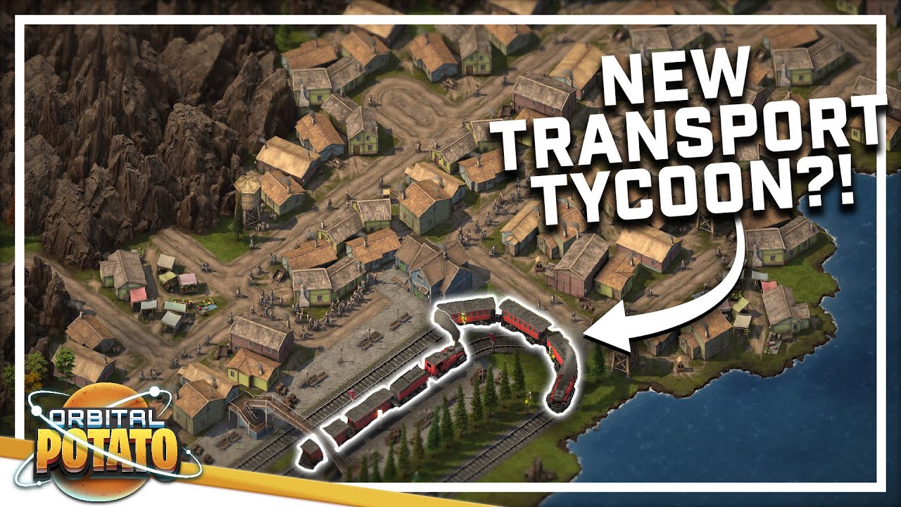 THE NEW DEFINITIVE TRAIN TRANSPORT GAME?? - Sweet Transit - City Builder Tycoon Game