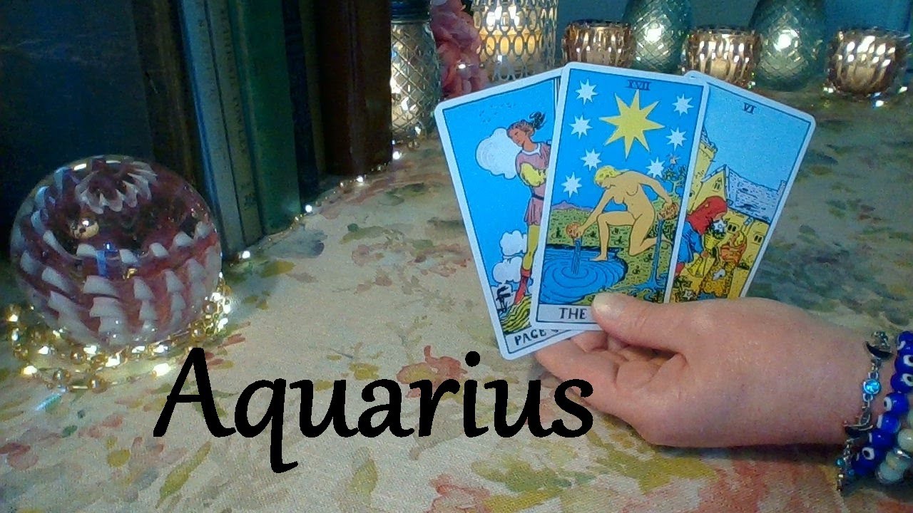 Aquarius Mid April 2021 ❤ You Will See The Truth Aquarius
