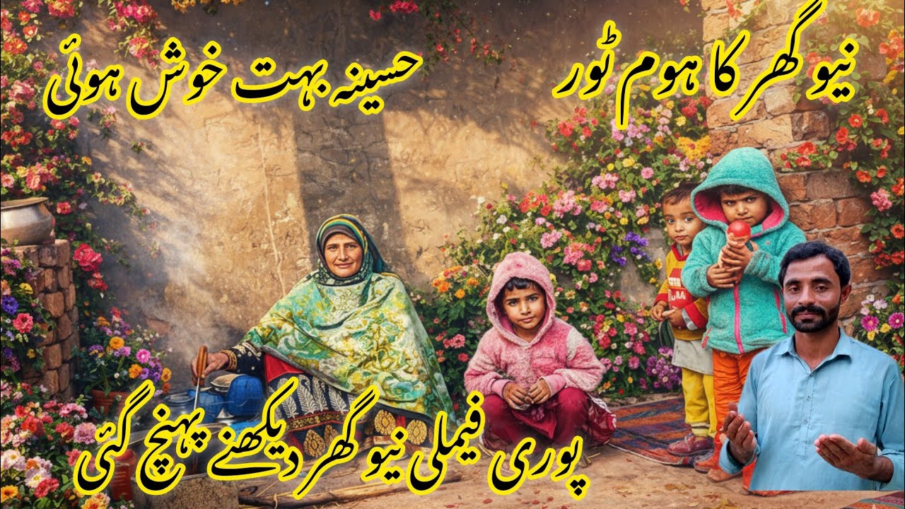 New ghar ka home tour haseena bahut khush Hui hasina Village Vlogs 