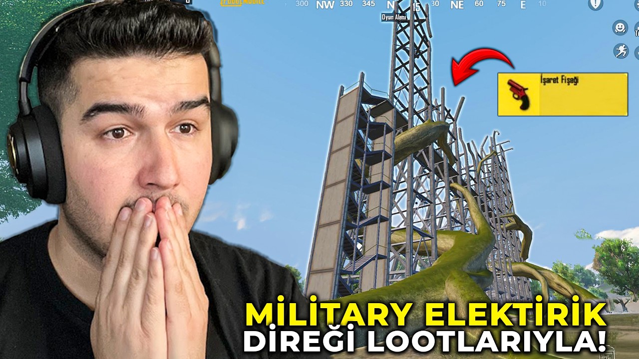 MİLİTARY ELEKTRİK DİREĞİ LOOTLARIYLA WİN ALMAK PUBG MOBILE