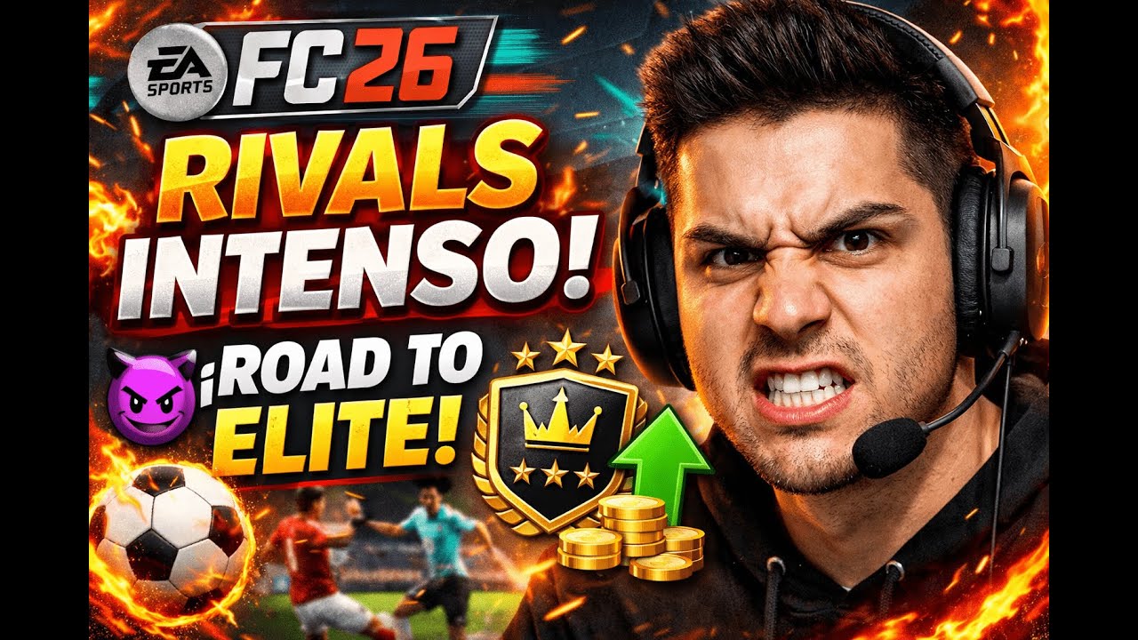 🔥 RIVALS INTENSO en FC26 ⚽ ¿Cuántas victorias caen hoy? | Road to Elite 😈
