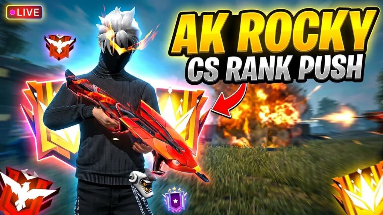 ROCKY is LIVE Cs Rank Push🥶🔥