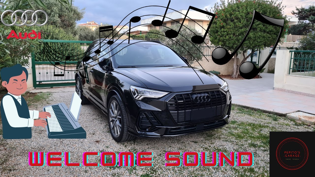 AUDI Q3 attivazione suono di benvenuto