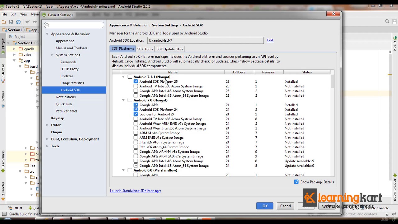 Android SDK Manager