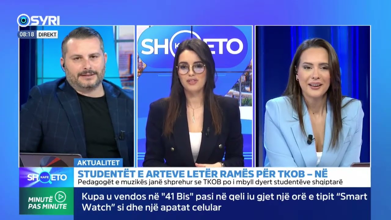 KAFE SHQETO/ Studentët e arteve letër Ramës për Teatrin Kombëtar të Operas dhe Baletit (28.03.2024)