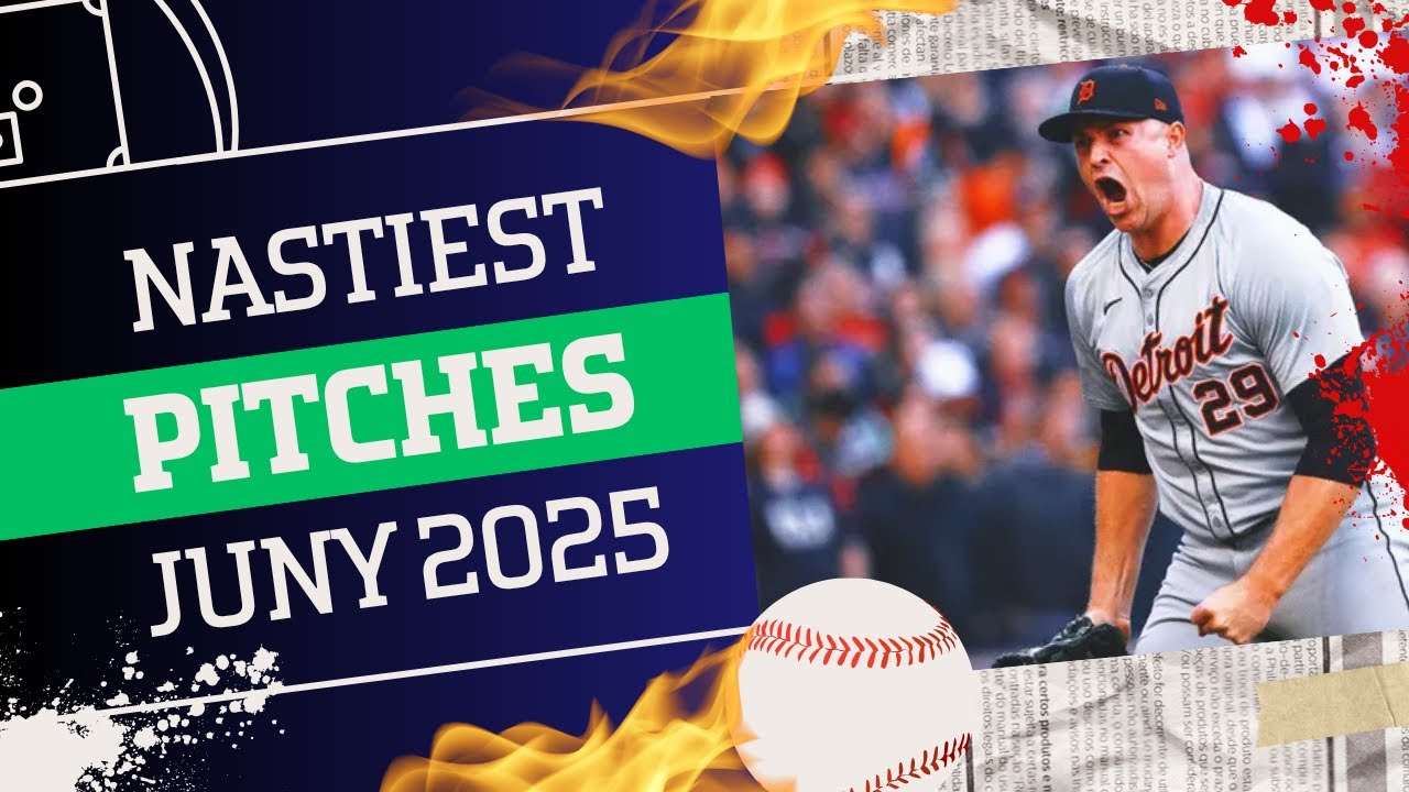 🔥 Nastiest Pitches of June 2025 | MLB Filthy Pitching Compilation