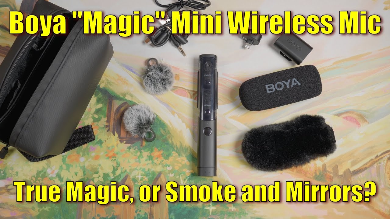 Boya Magic Mini Wireless Mic System Review and Test