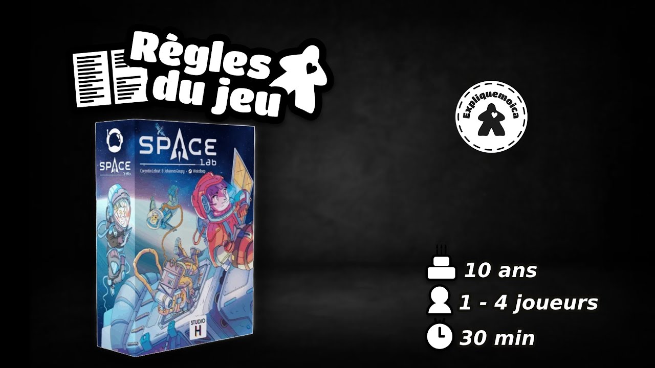 🧑‍🚀 SPACE LAB 🚀🛡️ règle du jeu 