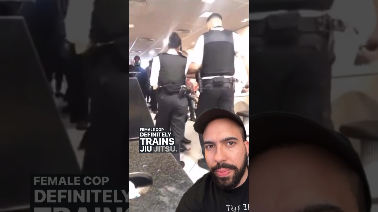 Jiu-Jitsu Super Cop: Fighting Crime One Armbar at a Time! #shortvideo #shorts