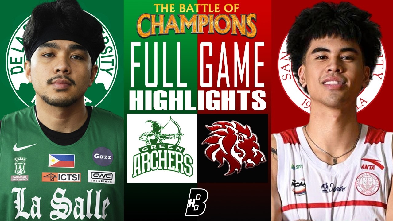 DLSU vs San Beda Full Game Feb 12, 2026 | DLSL 63rd Foundation Celebration (Battle of Champions)