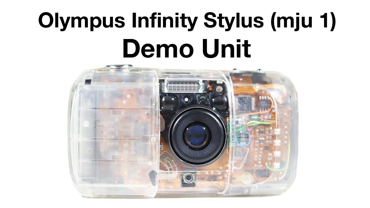 Rare Demonstration Unit Olympus Mju 1 Infinity Stylus 35mm Film Camera