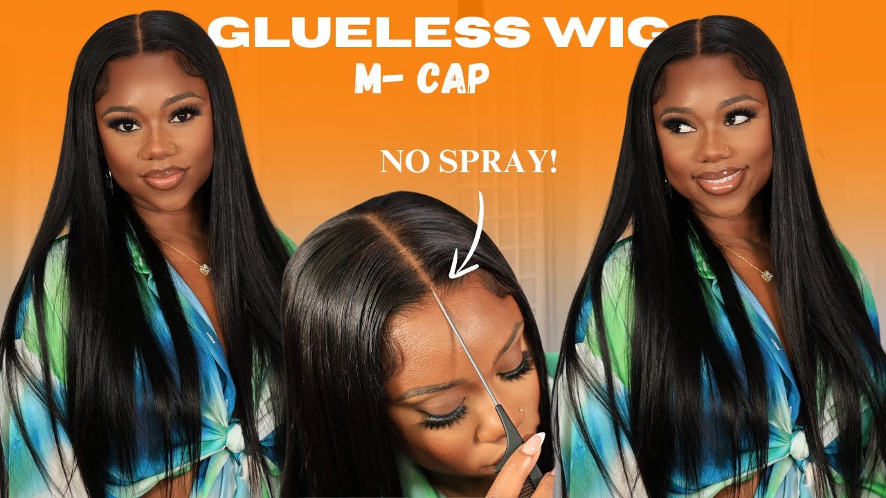 THE BEST CLOSURE WIG W/O GLUE OR SPRAY | EASY M-CAP INSTALL IN SECONDS | ISEE HAIR REVIEW