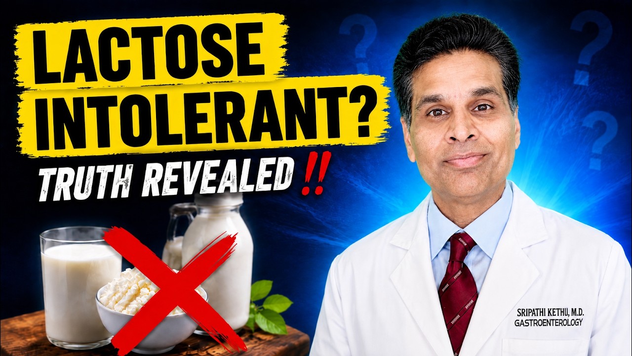 Lactose Intolerance: The Science, Symptoms & Management! #lactoseintolerance #guthealth
