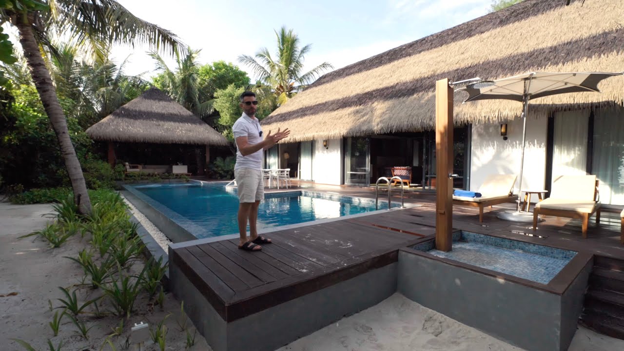 Pullman Maldives - Two Bedroom Beach Pool Villa TOUR: 580m² Family Paradise with Private Pool 🌴