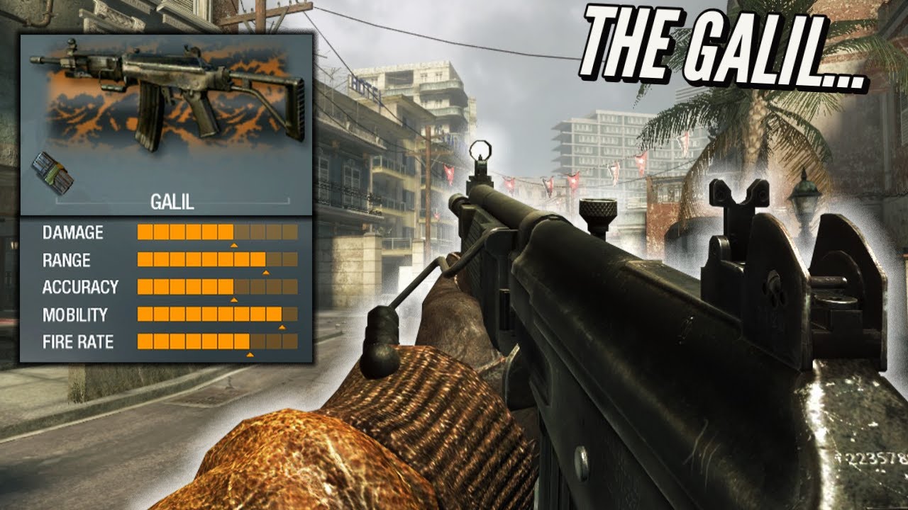 Watch If You Miss The GALIL From Black Ops 1...