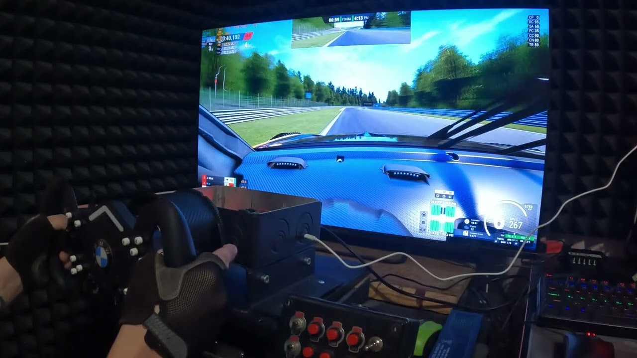 Тест самодельного руля DM Beast 
