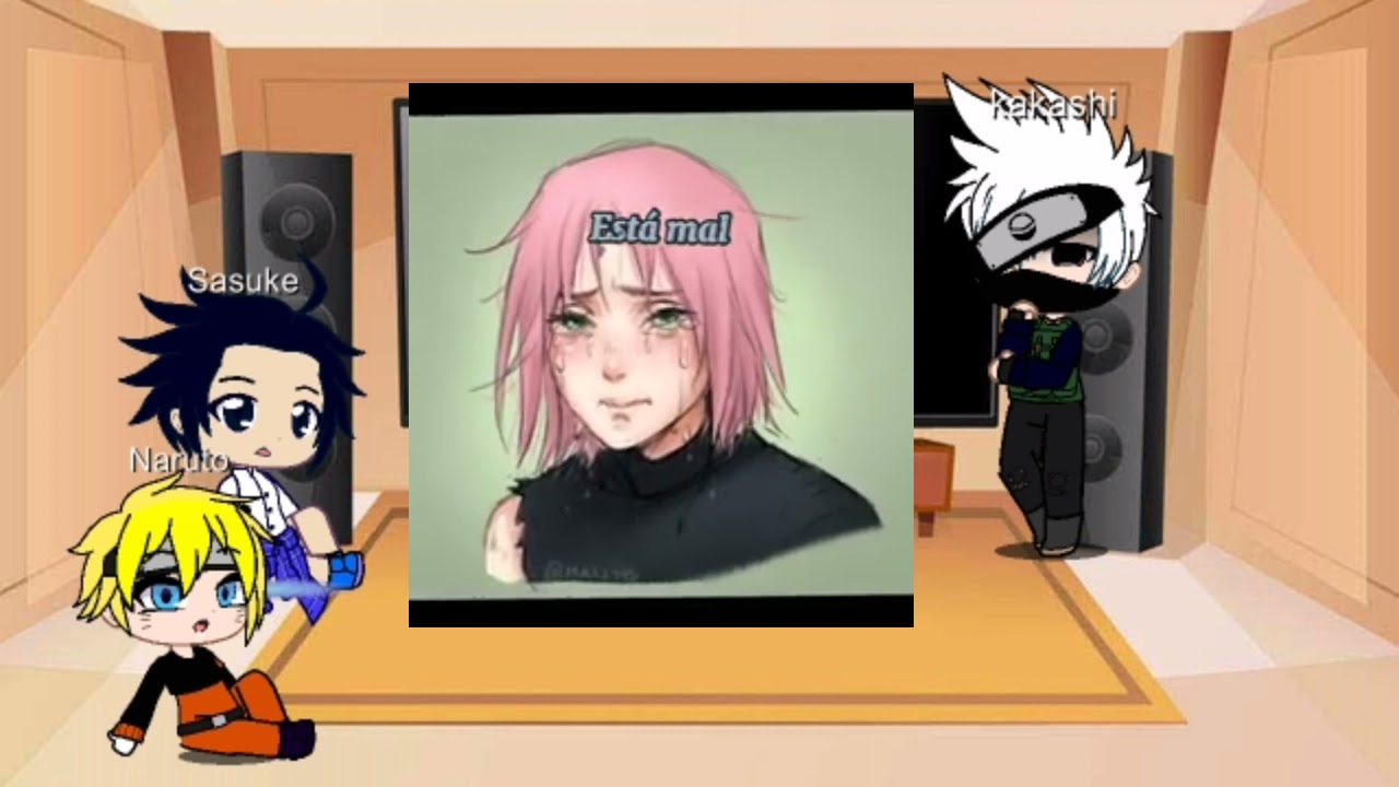 time 7 reage a Sakura sad