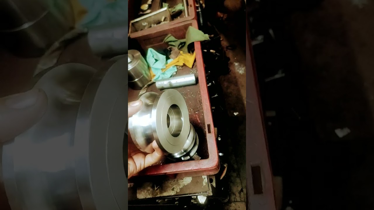 Ss Role Pulley cnc lathe #cncmaster