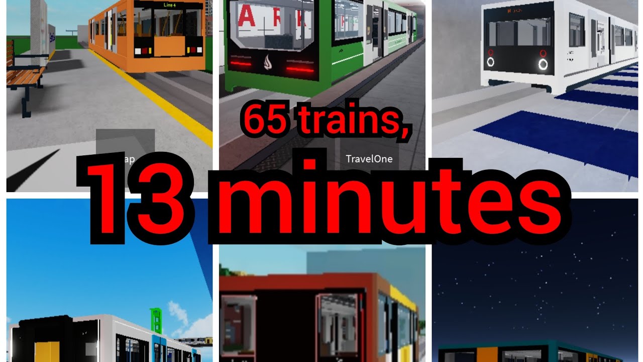 Roblox train door closing compilation because I'm motivated to do so