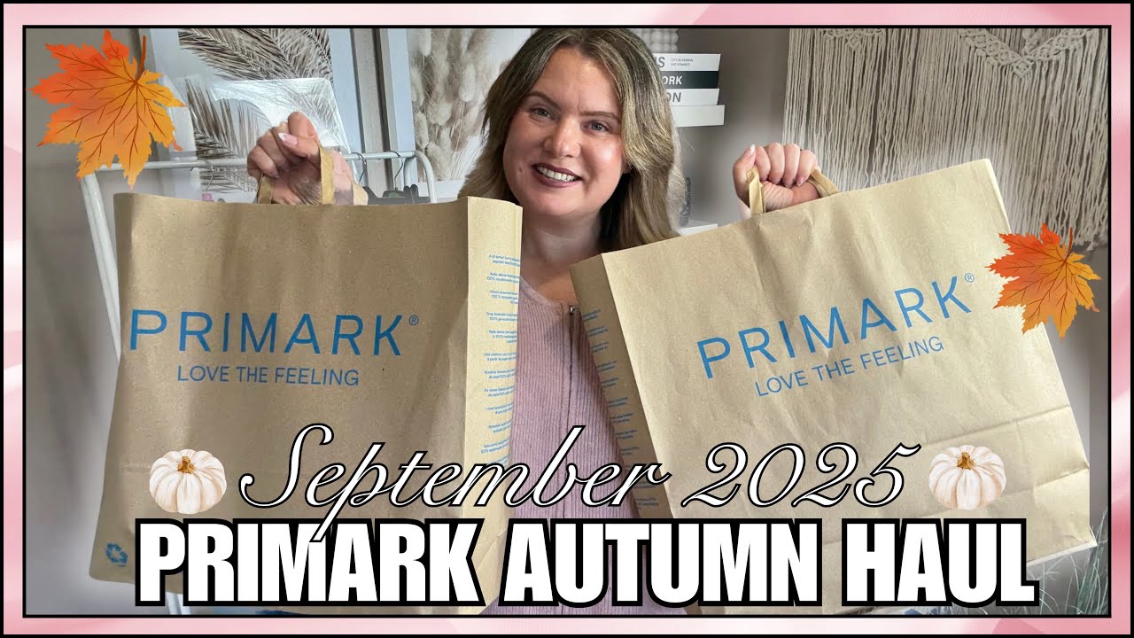 🍁 PRIMARK Try-On Haul UK 16 | Affordable Autumn Fashion | September 2025 🍂 | Clare Walch 