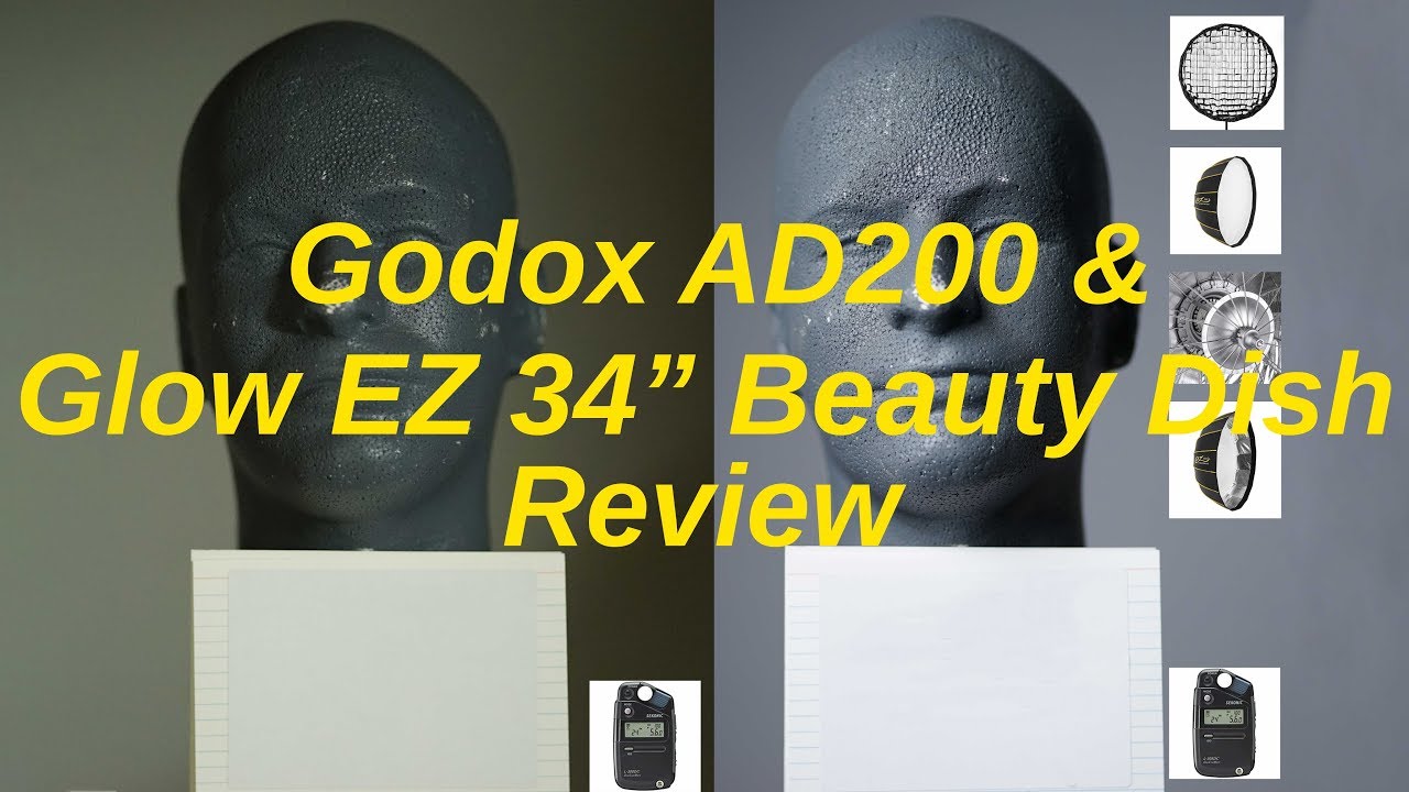 Godox AD200 and Glow EZ 34