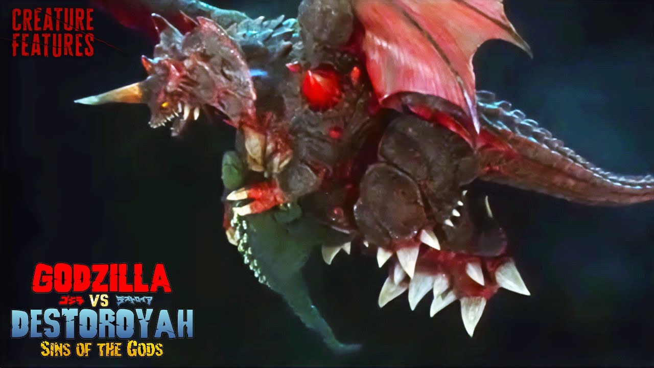 Destoroyah Snatches Up Godzilla Junior | Godzilla vs. Destoroyah | Creature Features