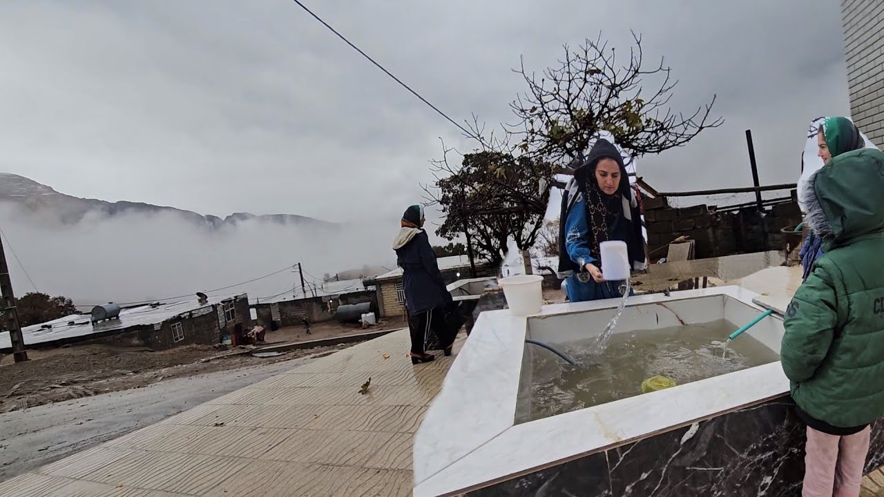Rainy Day in Chiliteh Village | Calm Moments in a Dry Landscape