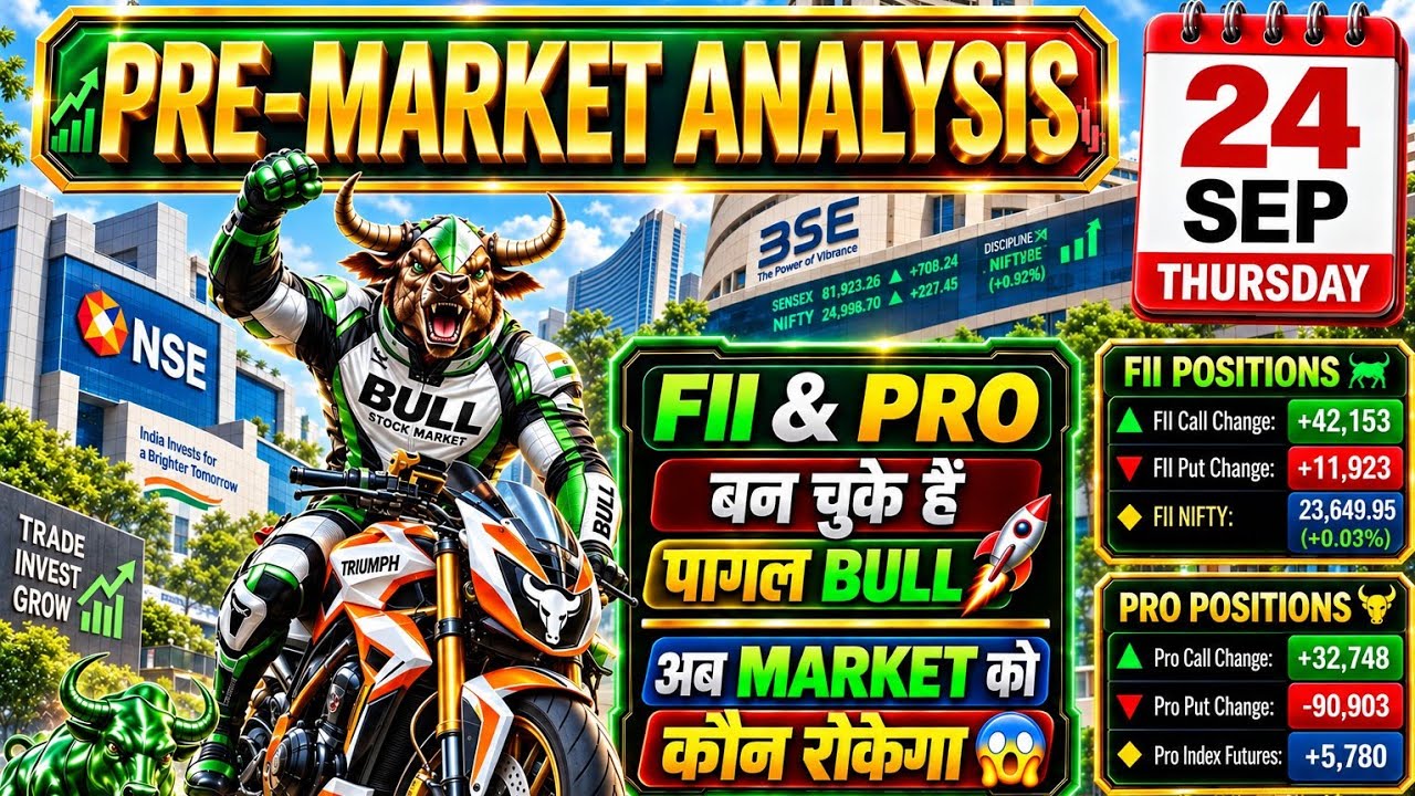 Nifty Option Trading Strategy Today | Nifty, Sensex, Banknifty Tomorrow Prediction