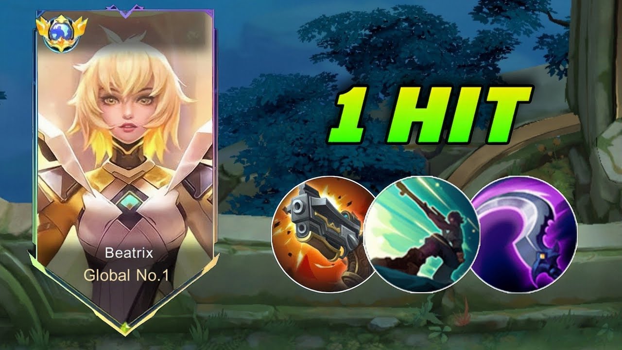 OMG!! BEATRIX NEW 1 HIT BUILD 2023 | BEST BUILD ON SOLO RANK