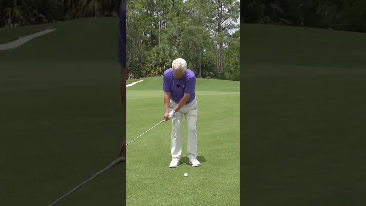 The key to hitting soft pitches around the green! 🔥⛳
